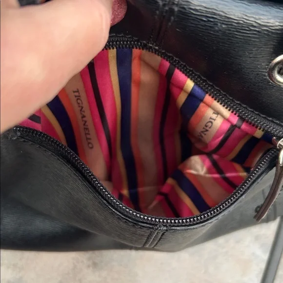 Tignanello Leather Handbag - Picture 10 of 12